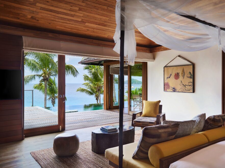 Two Bedroom Pool Villa, Six Senses, Zil Pasyon, Félicité, Seychelles