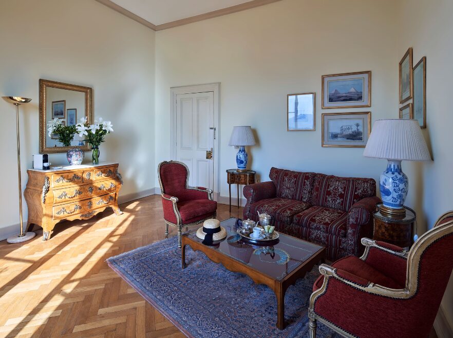 Prestige Room Living Area, Sofitel Winter Palace, Luxor, Egypt