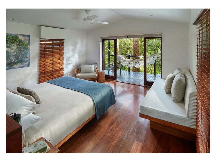 Bedroom, Riverhouse Suite, Silky Oaks, Daintree National Park, Queensland, Australia