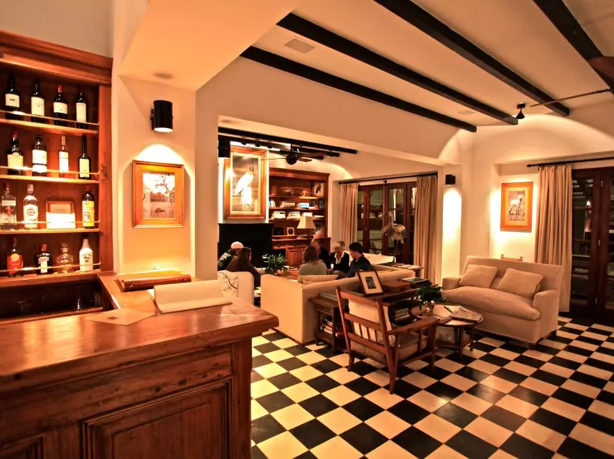 The bar at Rincon del Socorro