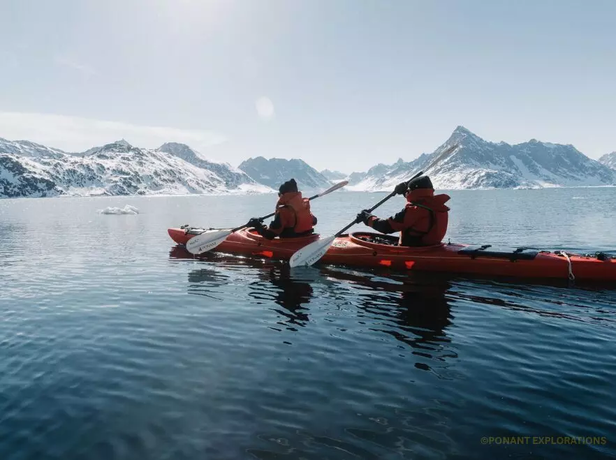 Kayaking, Le Commandant Charcot, Polar Expedition Ship