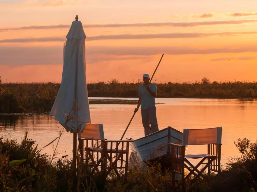 Head out on the water for sunset