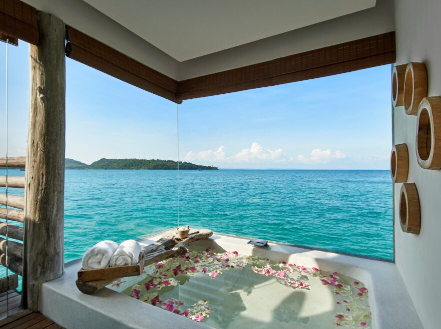Royal Villa Bathtub, Song Saa, Koh Rong, Cambodia