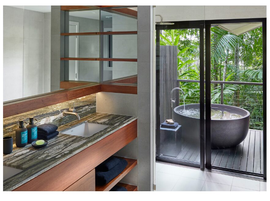 Billabong Bathroom, Silky Oaks, Daintree National Park, Queensland