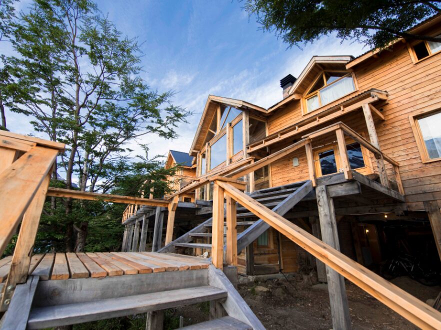 Exterior, Aguas Arriba Lodge, El Chalten, Argentina