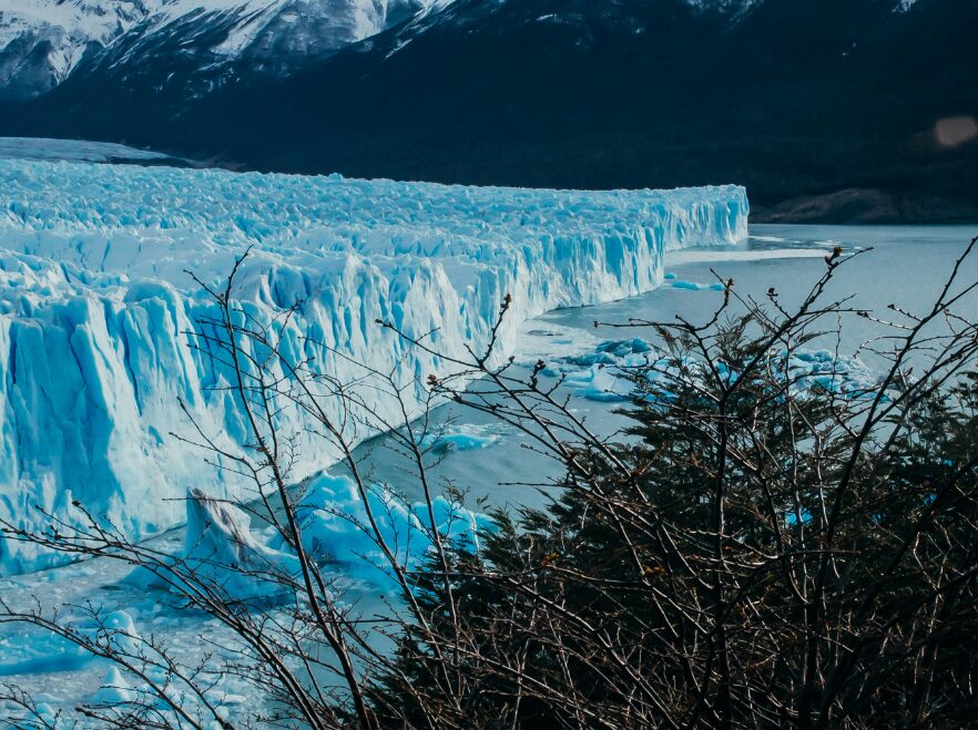 A view of the Perito Moreno Glacier