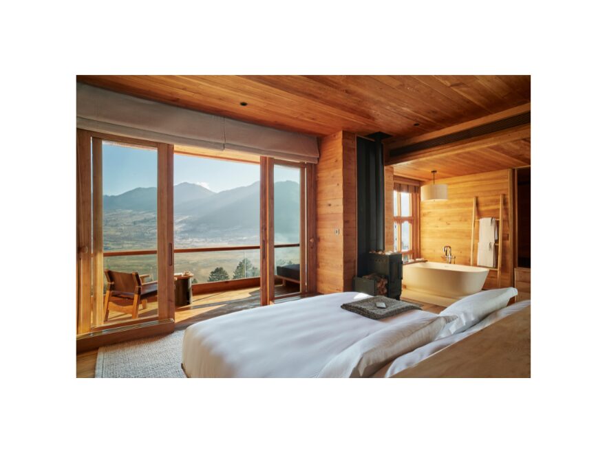 Bedroom, Lodge Suite, Six Senses, Gangtey, Bhutan