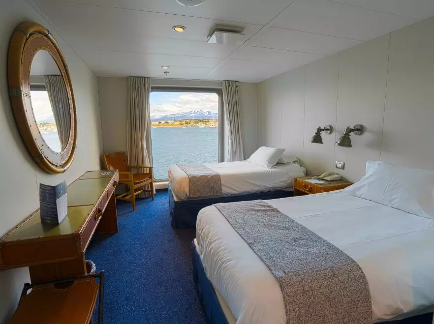 A twin cabin