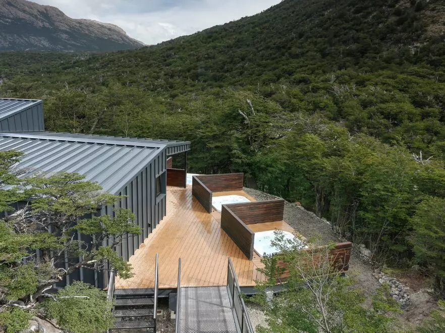 The spa at Explora El Chaltén
