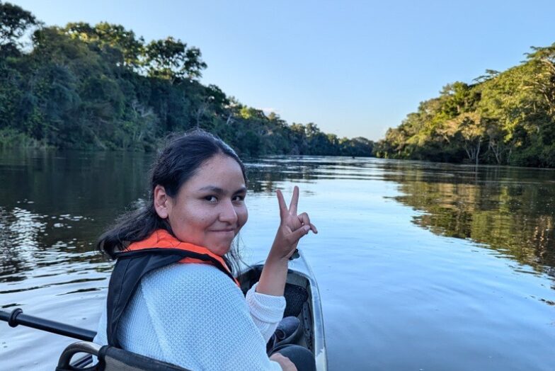 Sol y Luna graduate on a trip in the Amazon