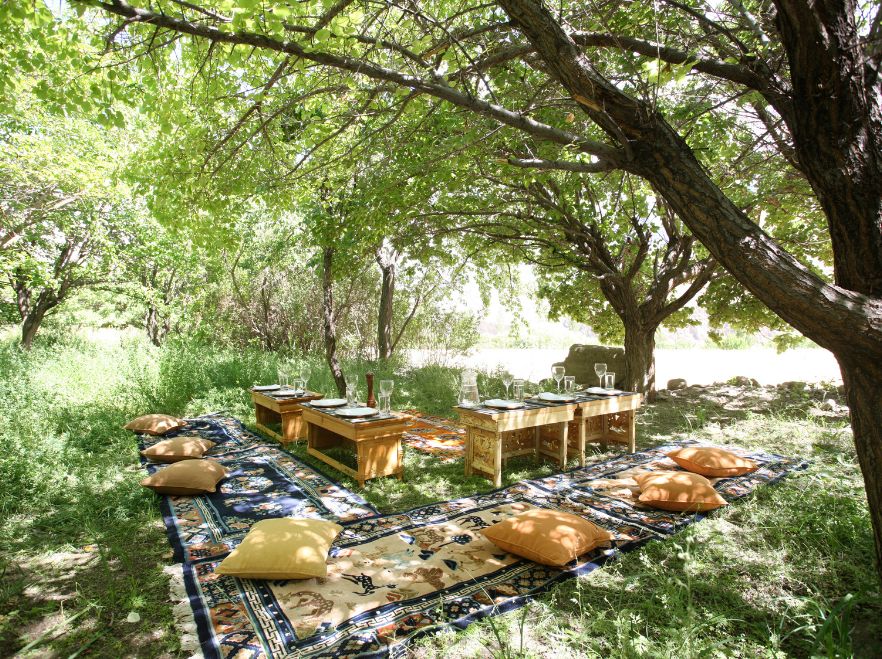 Shakti picnic at Chilling Village, Ladakh, India