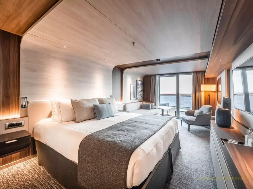 Suite Interior, Le Commandant Charcot, Polar Expedition Ship