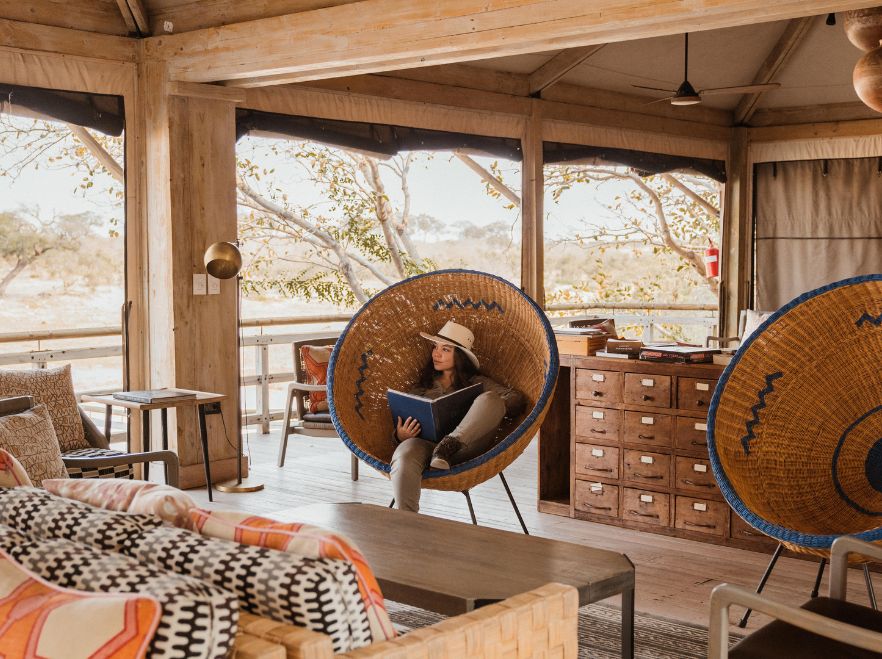 Savute Elephant Lodge, Chobe, Botswana