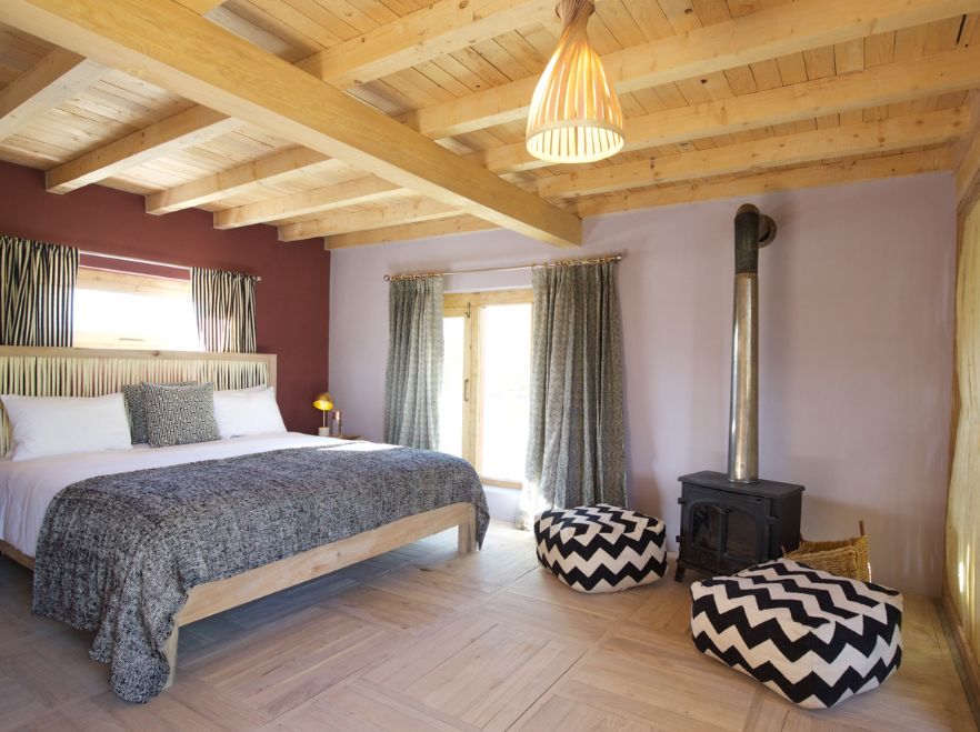 Shakti River House bedroom, Ladakh, India