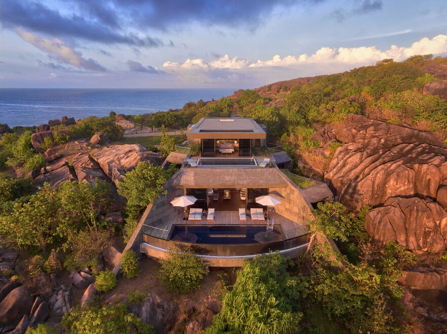 Exterior, Three Bedroom Residence, Six Senses, Zil Pasyon, Félicité, Seychelles
