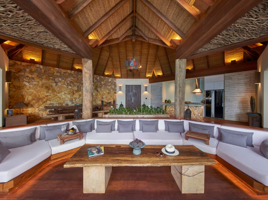 Two Bedroom Jungle Villa Living Area , Song Saa, Koh Rong, Cambodia