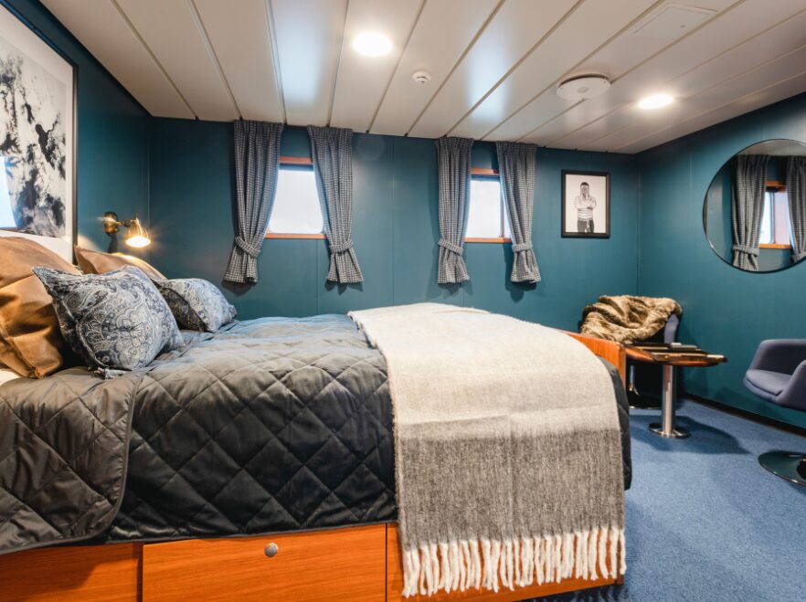A cabin on MS Freya