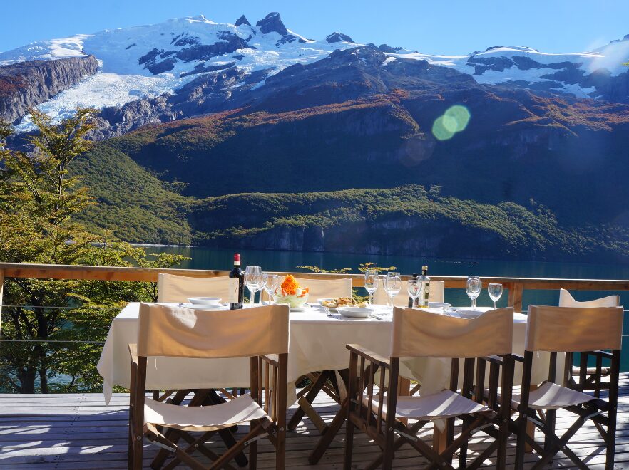 View, Aguas Arriba Lodge, El Chalten, Argentina