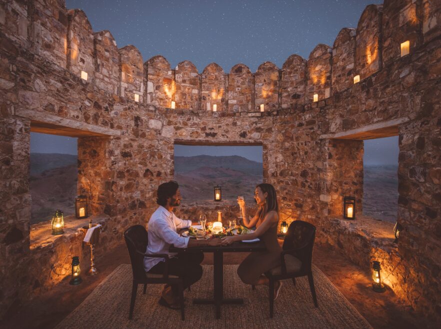Shikar Burj Destination Dining, Six Senses Fort Bawara, Rajasthan, India