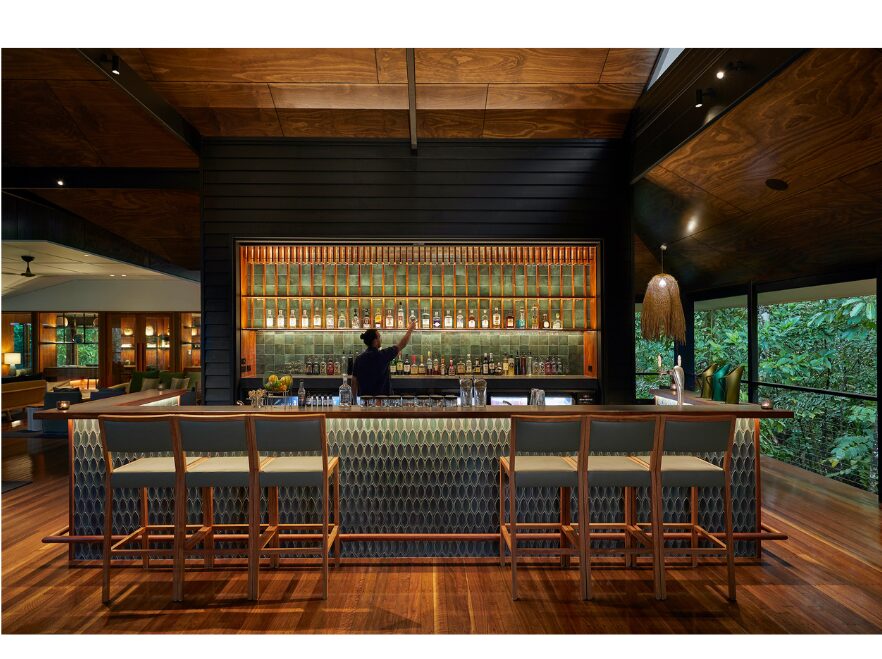 Treehouse Bar, Silky Oaks, Daintree National Park, Queensland, Australia
