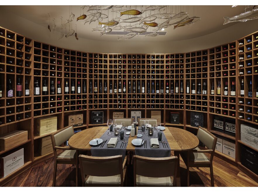 Cellar, Southern Ocean Lodge, Kangaroo Island, South Australia, Australia