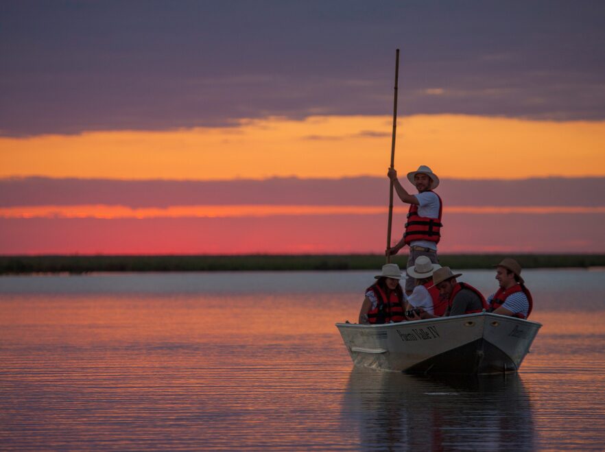 Sunset on the Wetlands