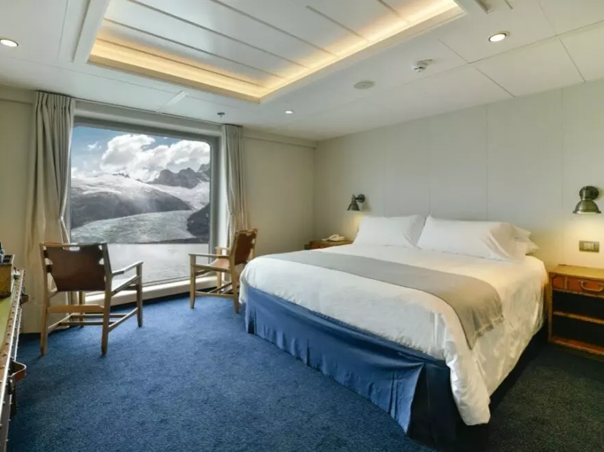 Take in the views from your bed