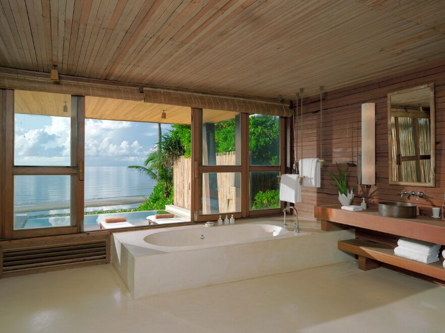 Beachfront Duplex Pool Villa Bathtub, Six Senses Con Dao, Con Dao Islands, Vietnam