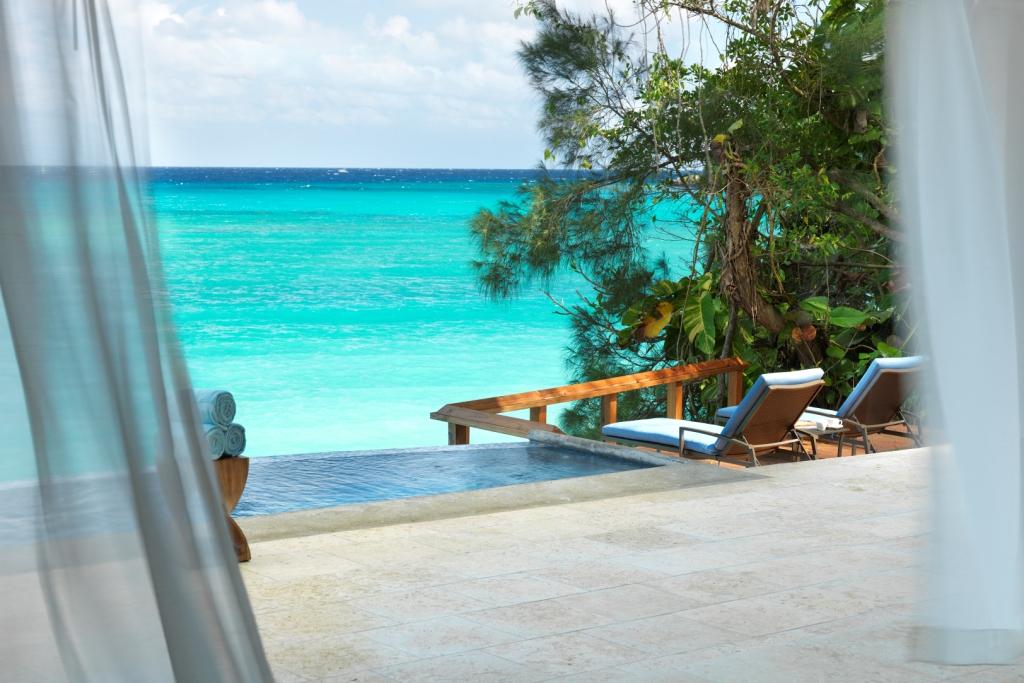 View from a cottage, Jamaica Inn