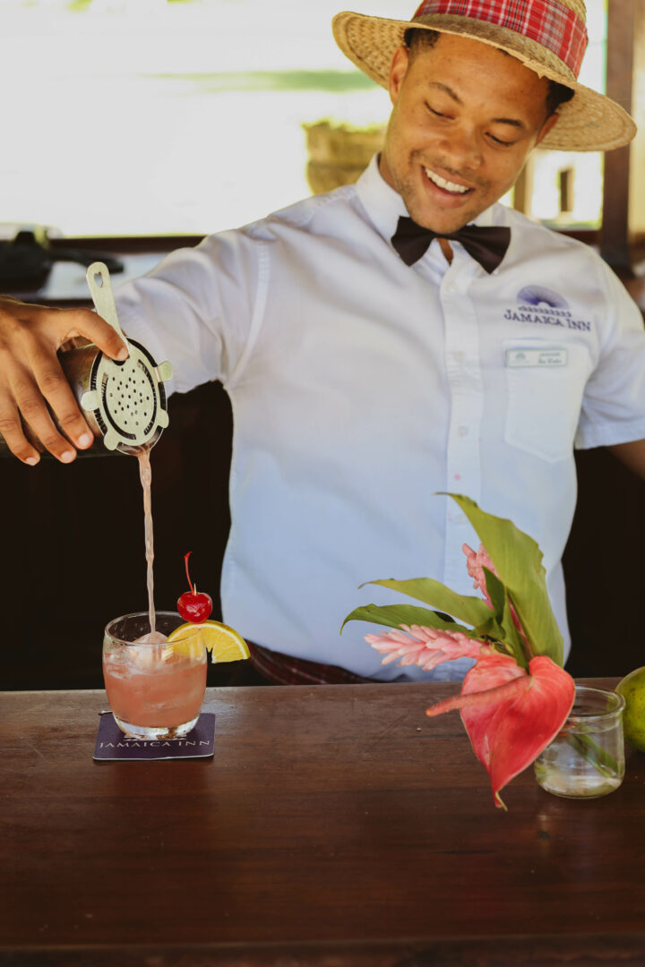 Cocktails at Jamaica Inn