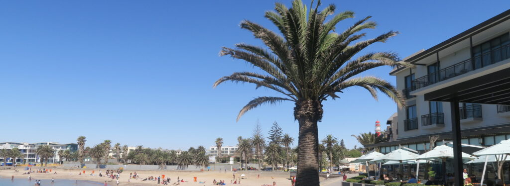 Coastal Lagoon and Promenade, Namibia