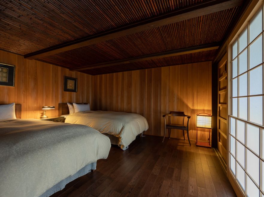 Villa ZAO Twin Bedroom, Sasayuri-Ann, Nara, Japan