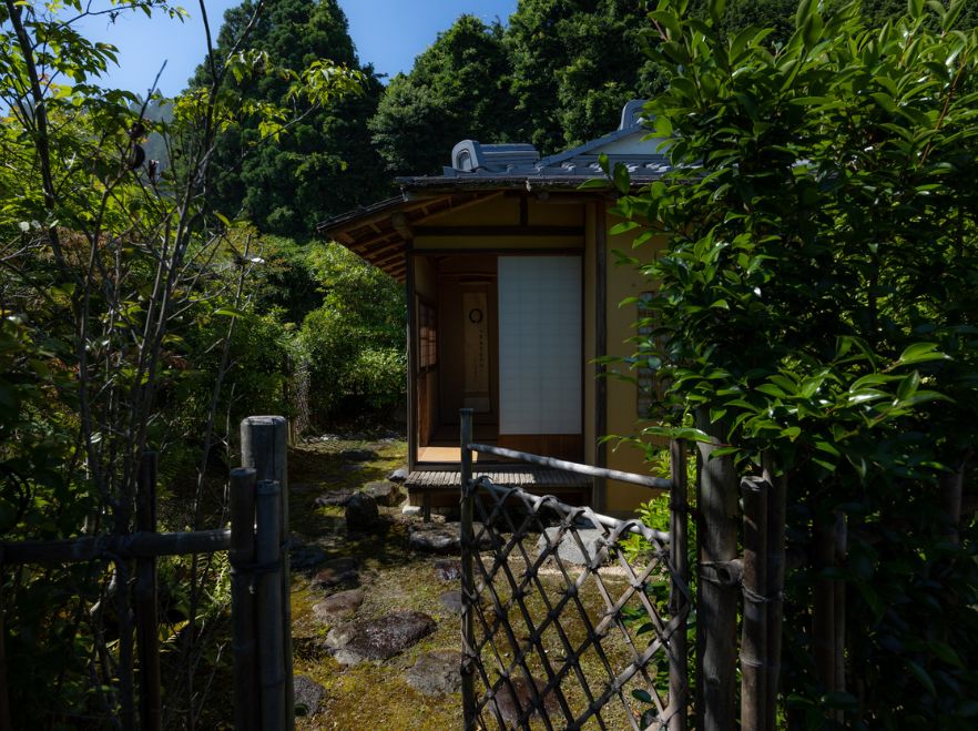 Villa OZUNU Tea House Exterior, Sasayuri-Ann, Nara, Japan