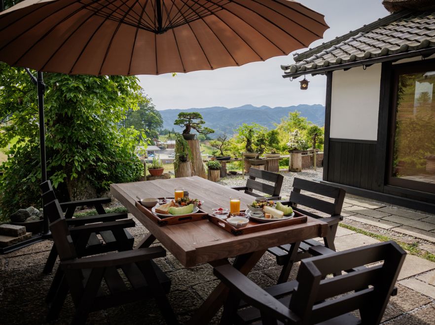 Breakfast, Sasayuri-Ann, Nara, Japan