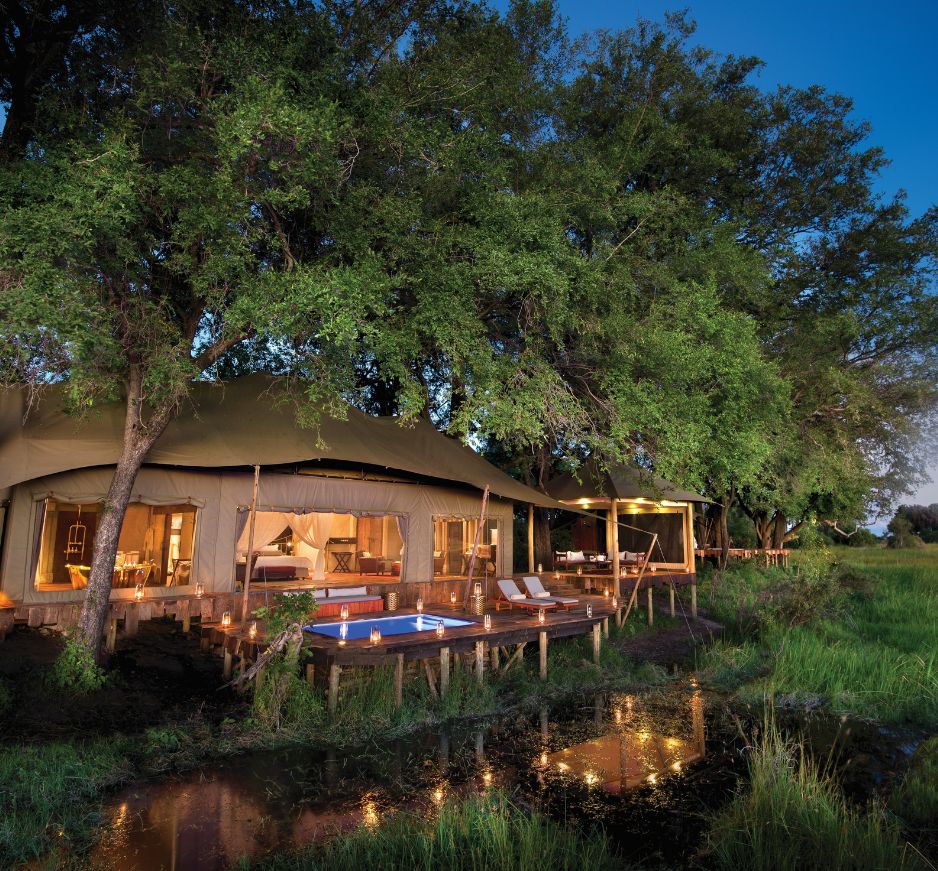 Duba Plains Camp, Okavango Delta