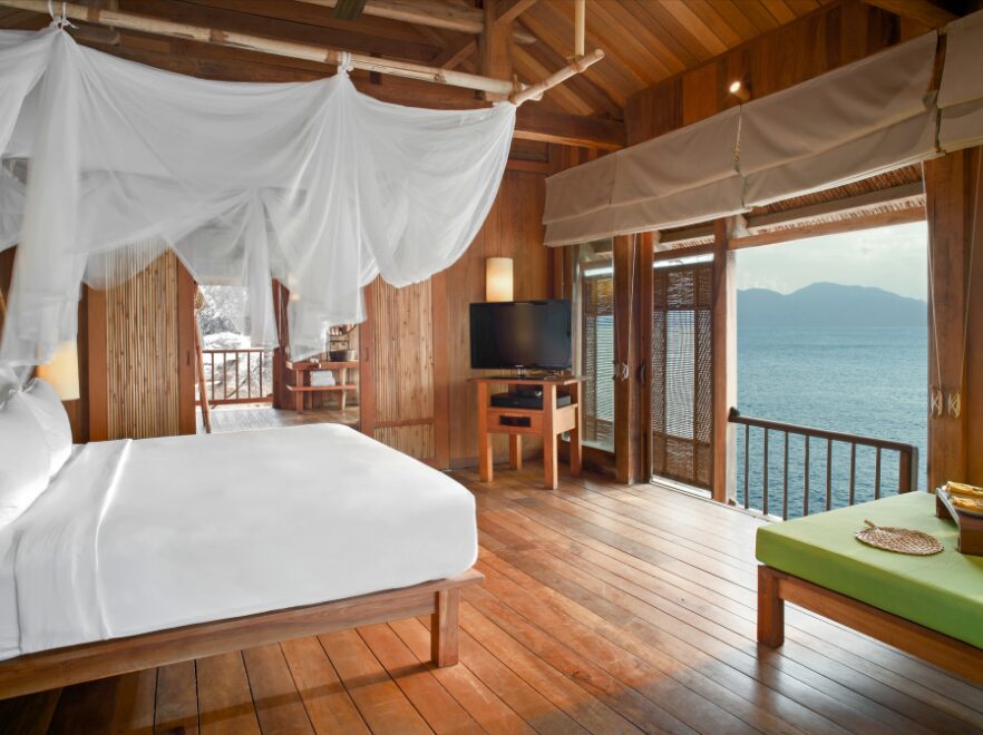 Water Villa Bedroom, Six Senses Ninh Van Bay, Nha Trang, Vietnam