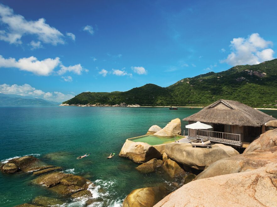 Water Villa Exterior, Six Senses Ninh Van Bay, Nha Trang, Vietnam