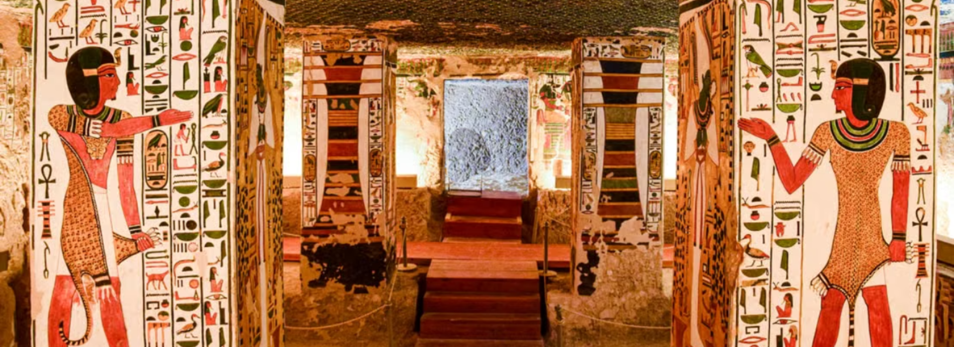 Nefertari's Tomb, Valley of the Queens, Luxor, Egypt