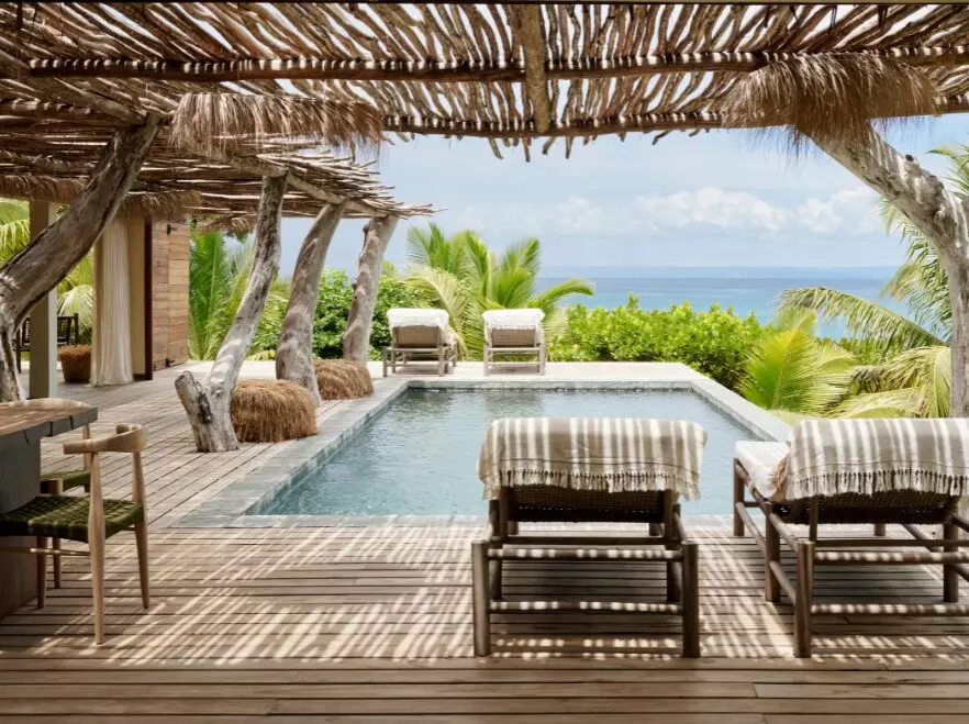 A pool at Vooara