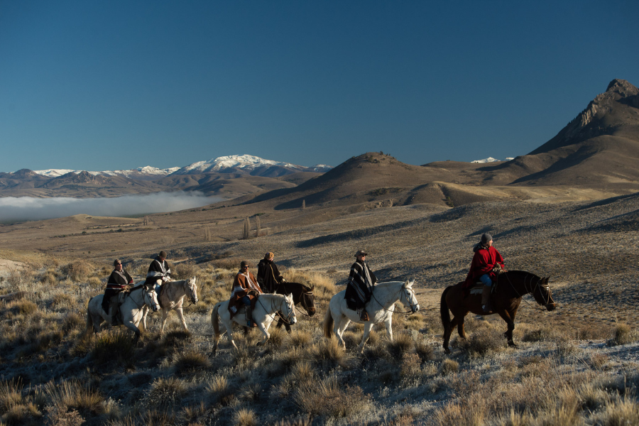 Horse-riding, Tipiluke Lodge, Argentinean Lake District, Argentina