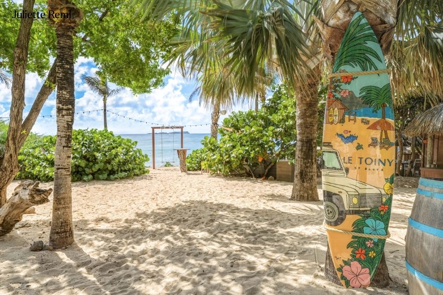 The beach at Le Toiny, St Barths