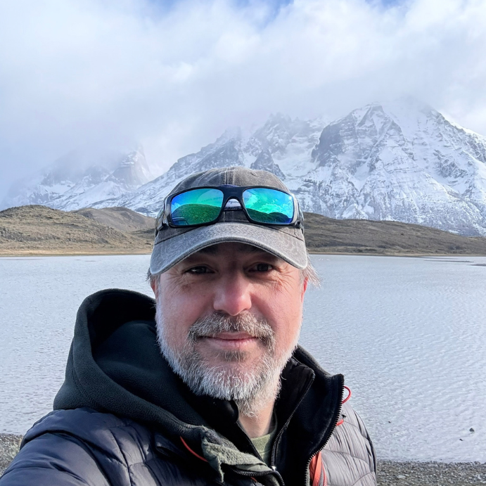 Jonathan Goldsmith in Patagonia